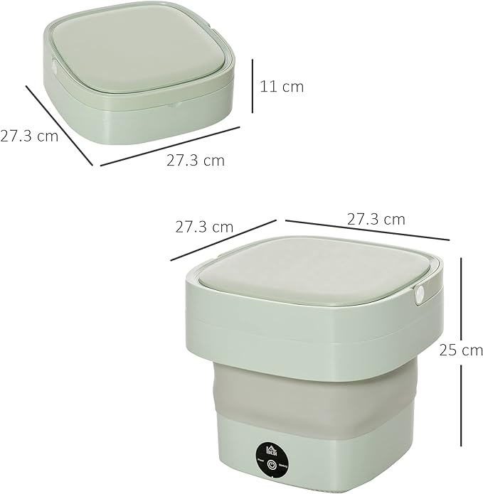 Foldable Mini Laundry Machine غسالة صغيرة قابلة للطي
