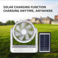 4-in-1 Solar Rechargeable Fan