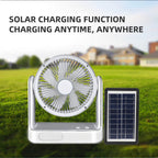 4-in-1 Solar Rechargeable Fan