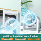 4-in-1 Solar Rechargeable Fan