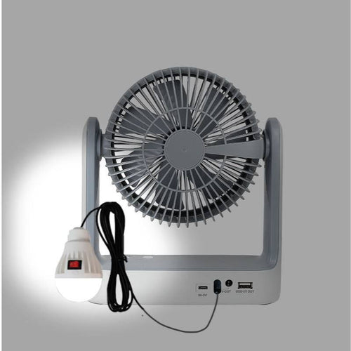 4-in-1 Solar Rechargeable Fan