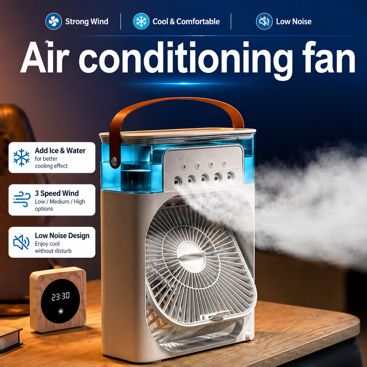 DLC - Cooling Fan With Ice